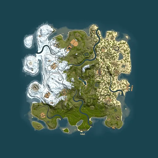 Rust map seed 142335587, 4250x4250m top-down preview