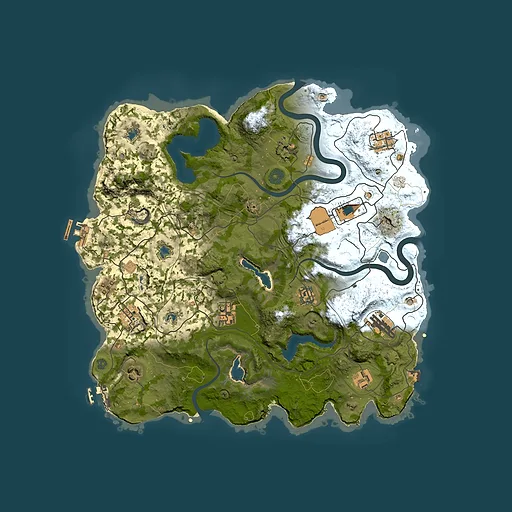 Rust map seed 253301623, 3750x3750m top-down preview