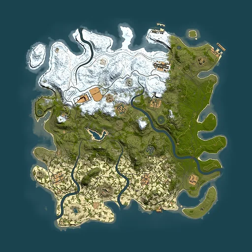 Rust map seed 4552920, 4250x4250m top-down preview