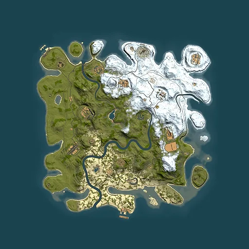 Rust map seed 12092026, 4250x4250m top-down preview