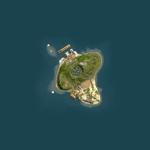 Rust map seed 151368278, 1500x1500m top-down preview