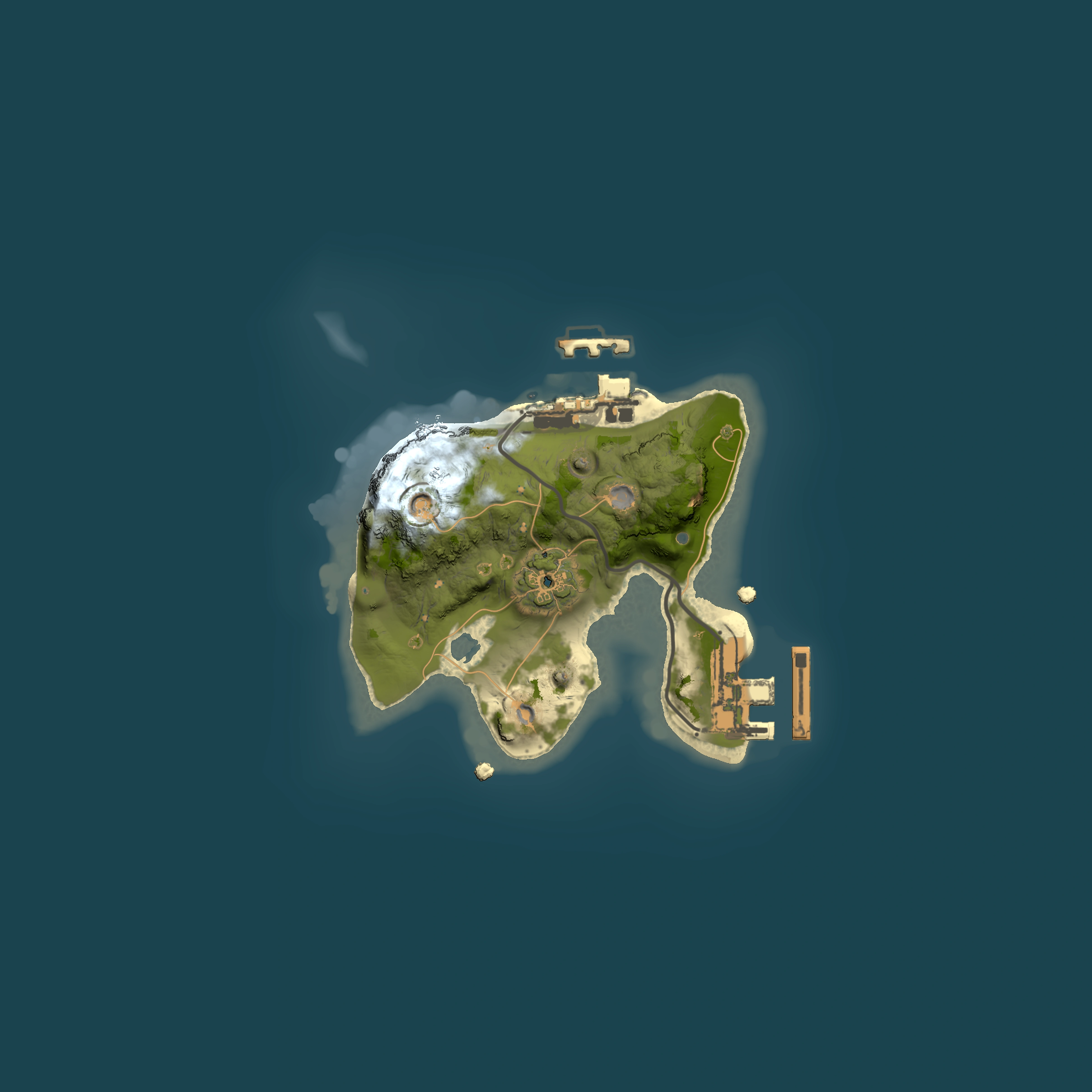 Full top-down render of Rust map seed 272347078, 1500x1500m