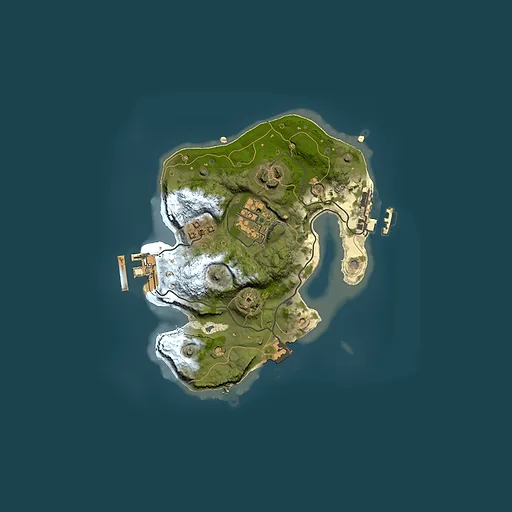 Rust map seed 2122617280, 2000x2000m top-down preview