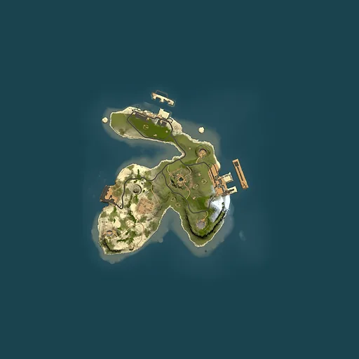 Rust map seed 78672855, 1500x1500m top-down preview