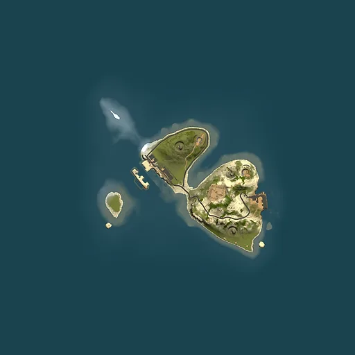 Rust map seed 428642408, 1500x1500m top-down preview