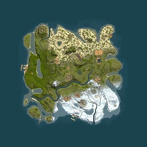 Rust map seed 751258600, 3750x3750m top-down preview