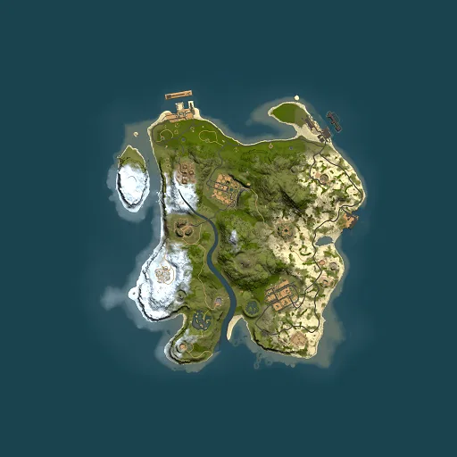 Rust map seed 1014577538, 2500x2500m top-down preview