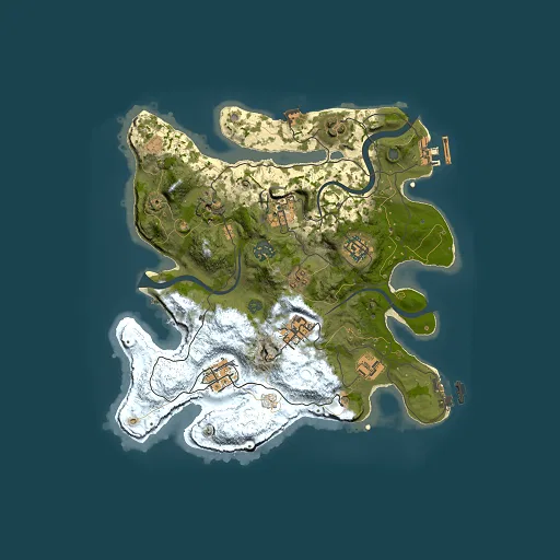 Rust map seed 1751393680, 3000x3000m top-down preview