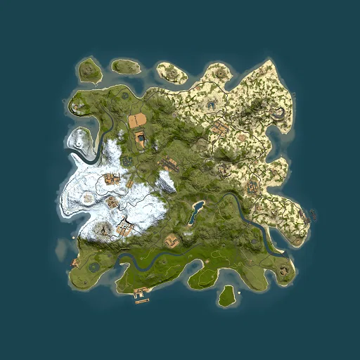 Rust map seed 1744198000, 4000x4000m top-down preview
