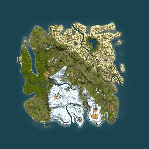 Rust map seed 1706778397, 4500x4500m top-down preview