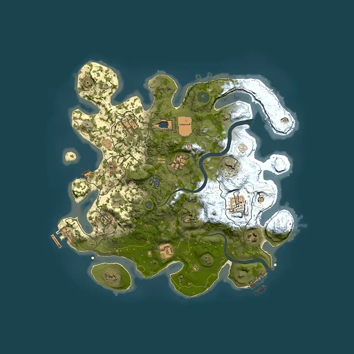 Rust map seed 798917063, 3500x3500m top-down preview