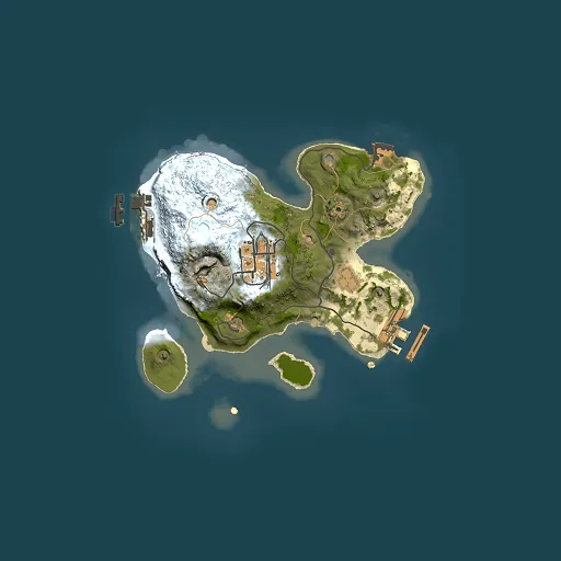 Rust map seed 485328458, 2000x2000m top-down preview