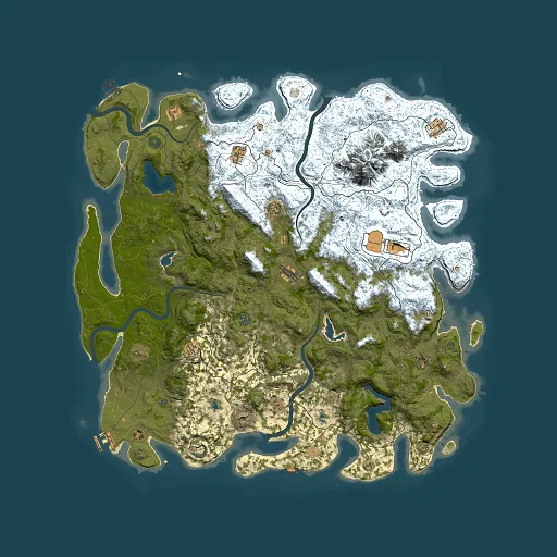 Rust map seed 1249722465, 5500x5500m top-down preview