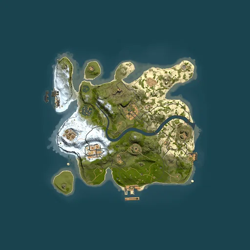 Rust map seed 1679776436, 2500x2500m top-down preview