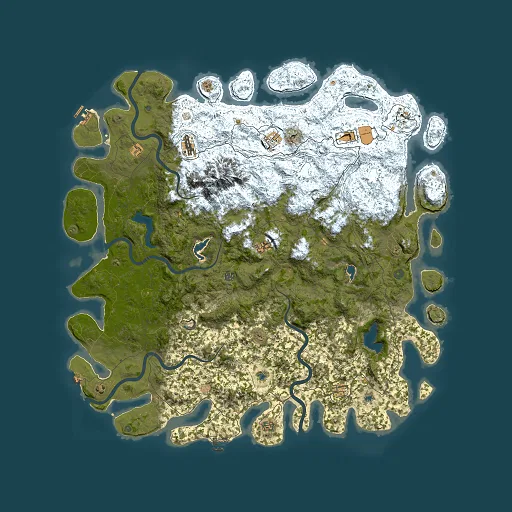 Rust map seed 1981525273, 6000x6000m top-down preview