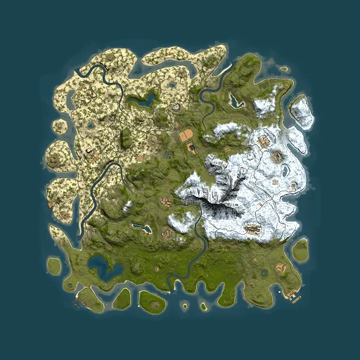 Rust map seed 1796703913, 5500x5500m top-down preview