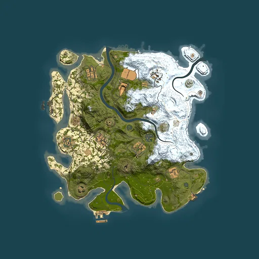 Rust map seed 937520422, 3500x3500m top-down preview