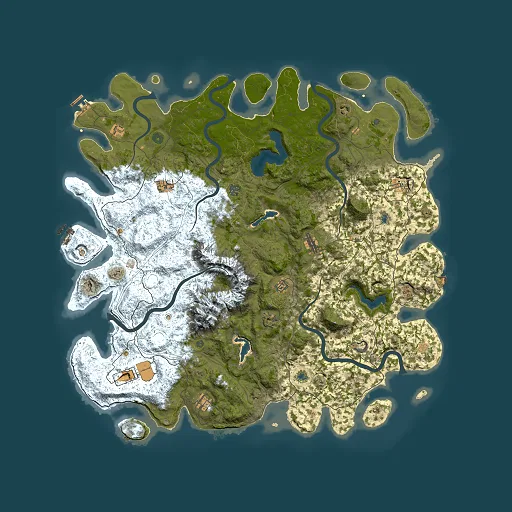 Rust map seed 1275458393, 5500x5500m top-down preview