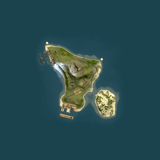 Rust map seed 2050282901, 1500x1500m top-down preview