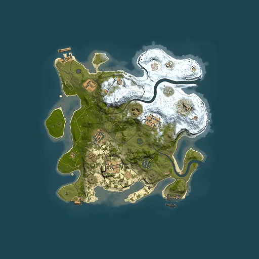 Rust map seed 1600829213, 3000x3000m top-down preview