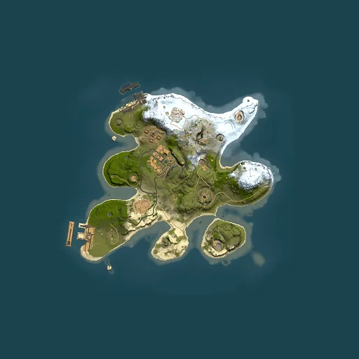 Rust map seed 1134591587, 2000x2000m top-down preview