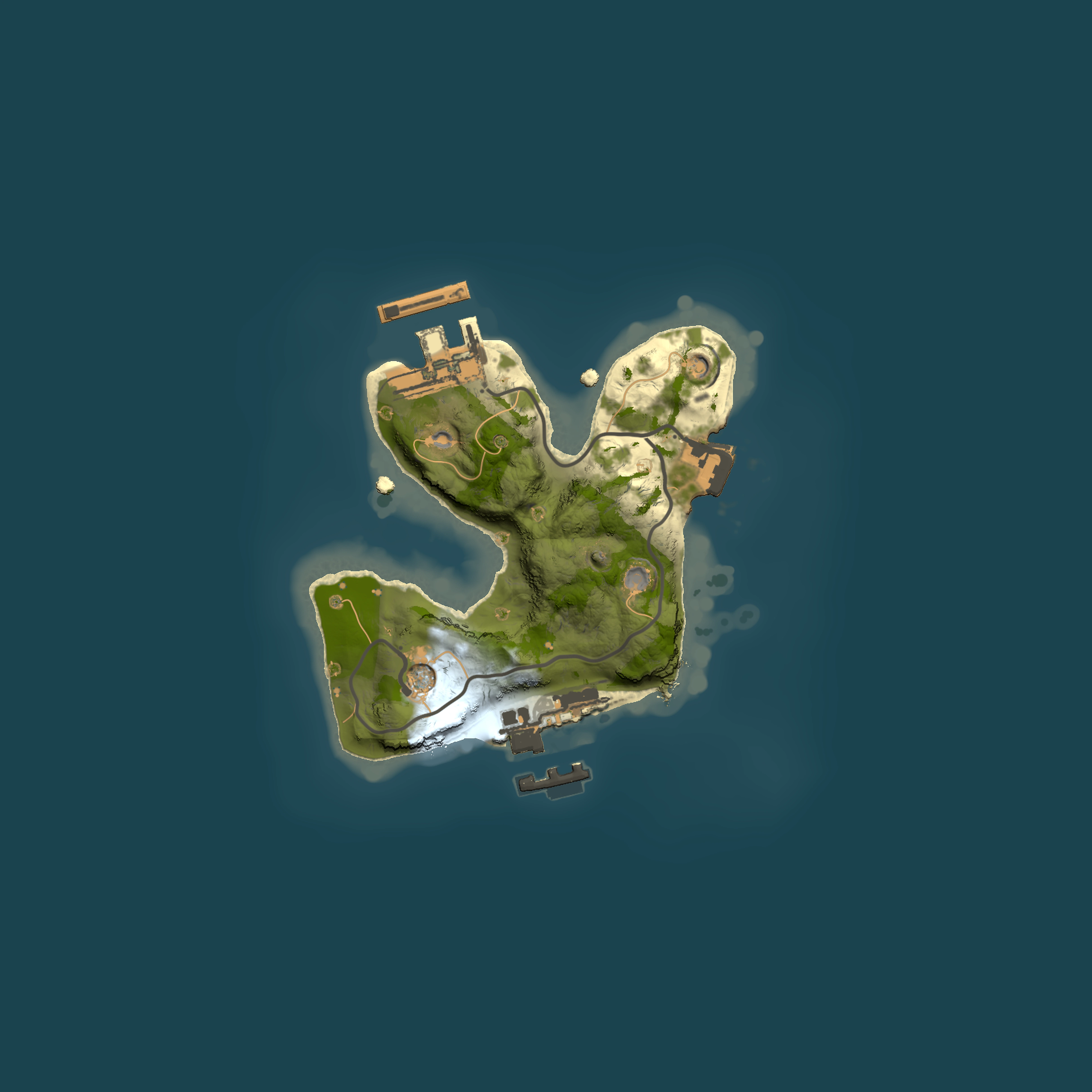 Full top-down render of Rust map seed 1969415914, 1500x1500m