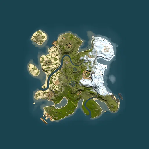 Rust map seed 123903497, 2500x2500m top-down preview