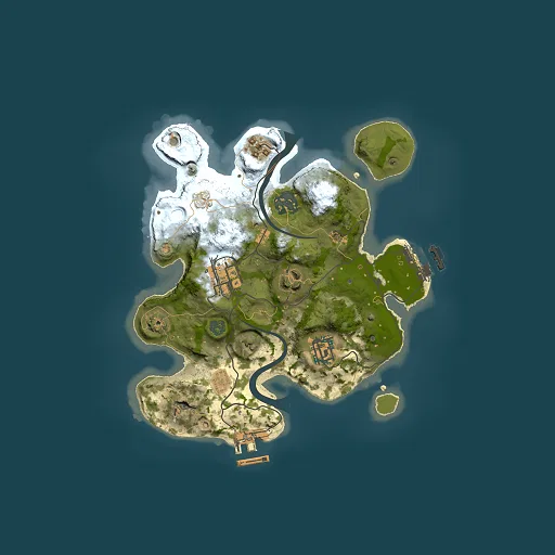 Rust map seed 2103499538, 2500x2500m top-down preview