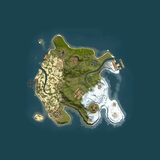 Rust map seed 506702012, 2500x2500m top-down preview