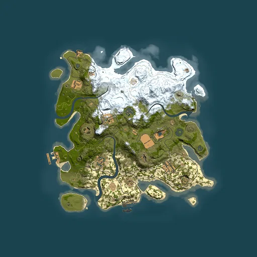 Rust map seed 1182421115, 3500x3500m top-down preview