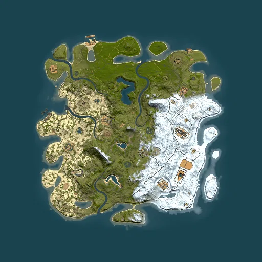 Rust map seed 1012163396, 4500x4500m top-down preview