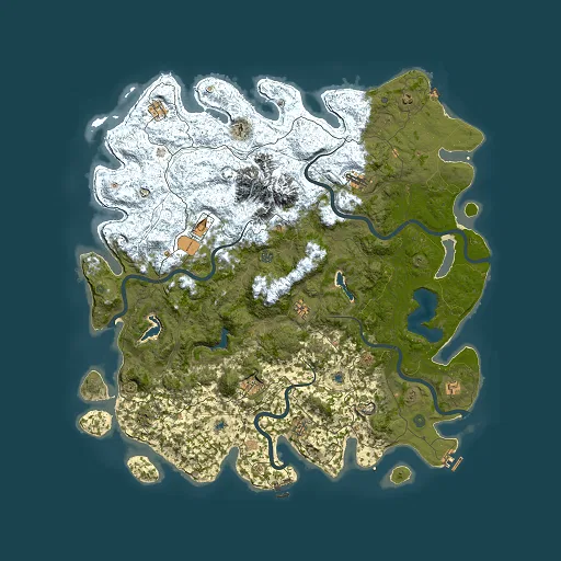 Rust map seed 1931034262, 5500x5500m top-down preview