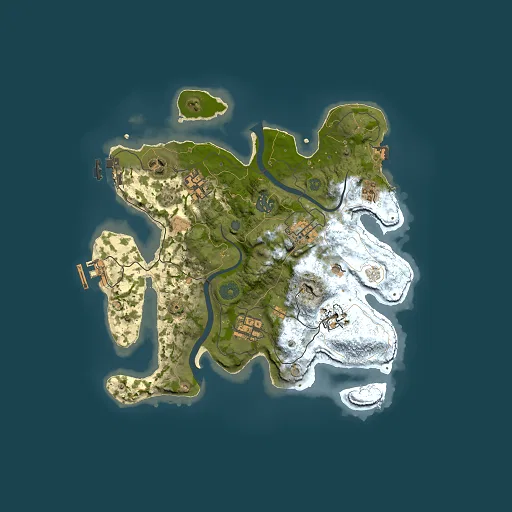 Rust map seed 1590701988, 3000x3000m top-down preview