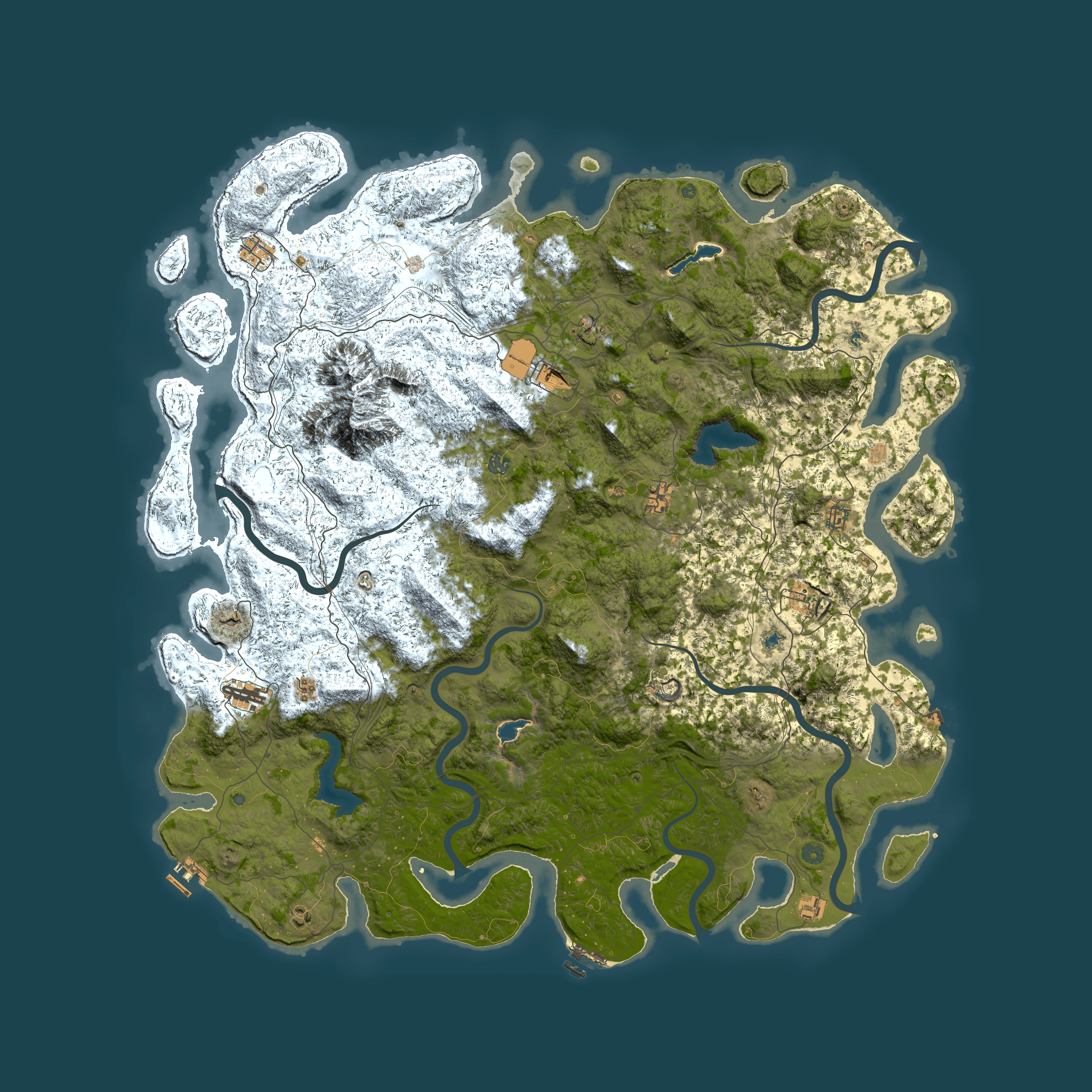 Full top-down render of Rust map seed 1103878187, 6000x6000m