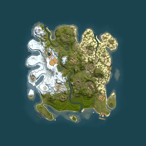 Rust map seed 1511297286, 3500x3500m top-down preview