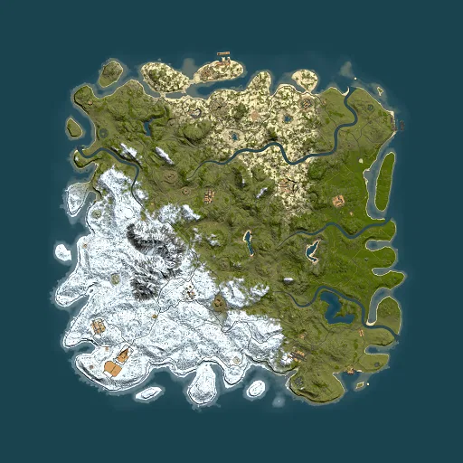 Rust map seed 1095513285, 6000x6000m top-down preview