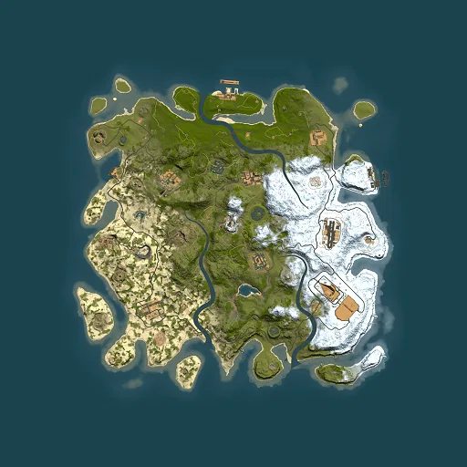 Rust map seed 752183803, 4000x4000m top-down preview