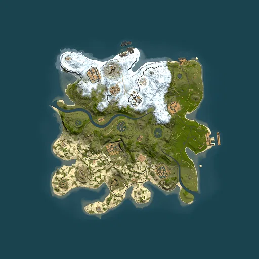 Rust map seed 1076580878, 3000x3000m top-down preview