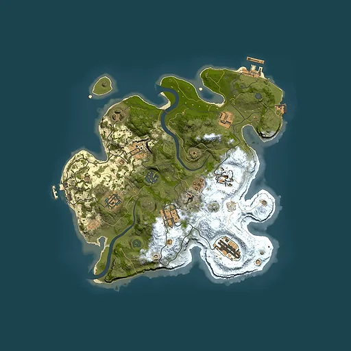 Rust map seed 811014416, 3000x3000m top-down preview