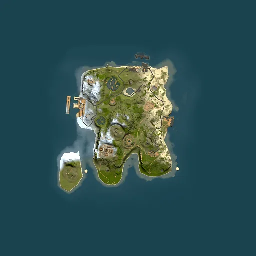 Rust map seed 923333034, 2000x2000m top-down preview