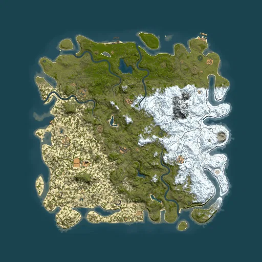 Rust map seed 1589746357, 6000x6000m top-down preview