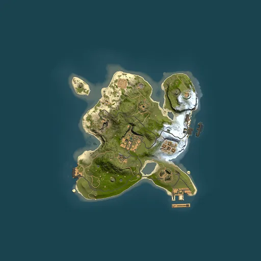 Rust map seed 1244782604, 2000x2000m top-down preview