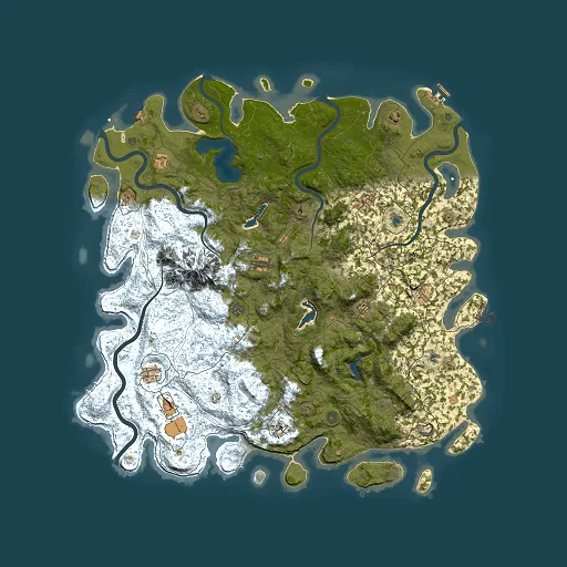Rust map seed 1432506281, 5500x5500m top-down preview