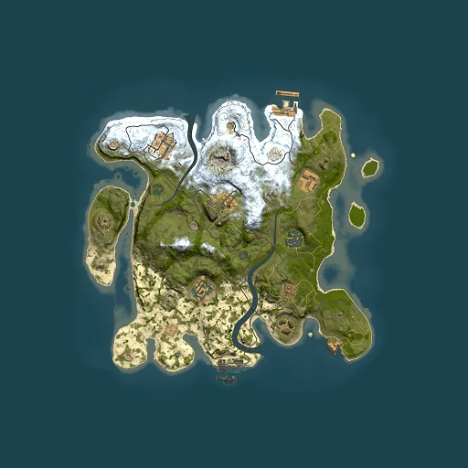 Rust map seed 1282646538, 3000x3000m top-down preview
