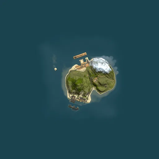 Rust map seed 1196055074, 1500x1500m top-down preview