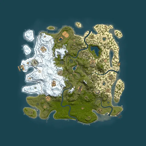 Rust map seed 2018552887, 4500x4500m top-down preview