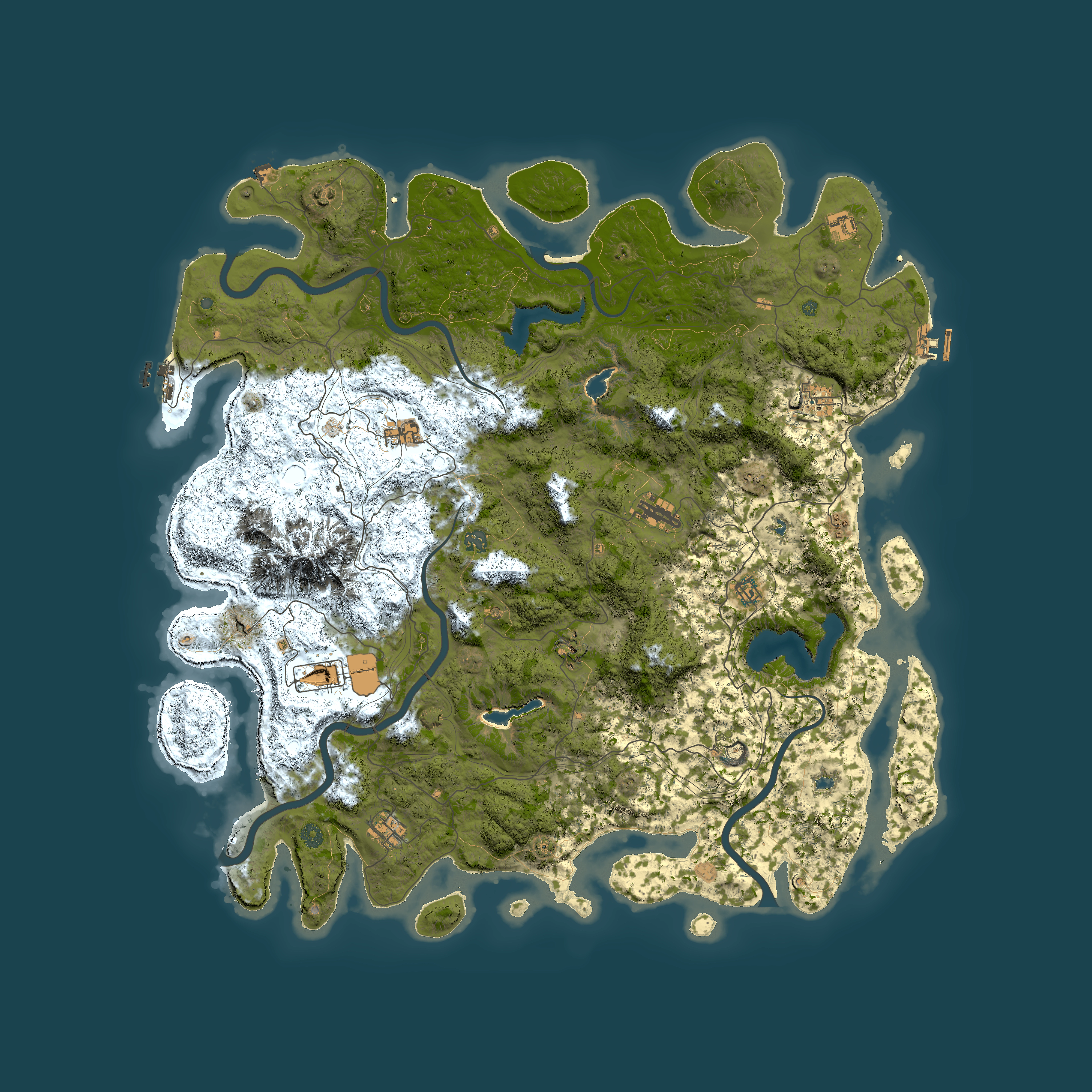 Full top-down render of Rust map seed 1902068741, 5500x5500m