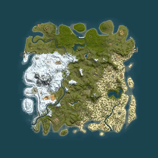 Rust map seed 1902068741, 5500x5500m top-down preview