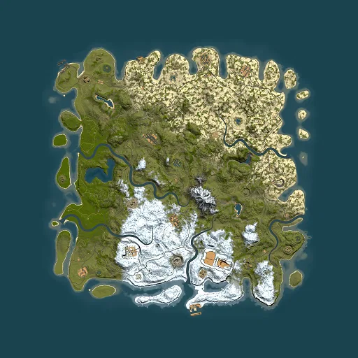 Rust map seed 1804283865, 5500x5500m top-down preview