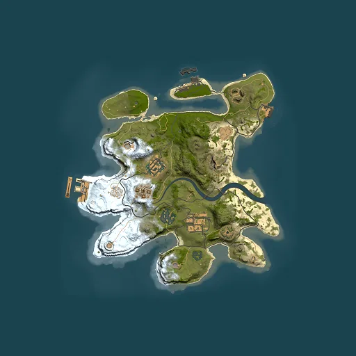 Rust map seed 561274807, 2500x2500m top-down preview